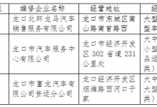 龍口市首批機動車尾氣排放檢測治理 維護(M)站名單公示!——龍口網